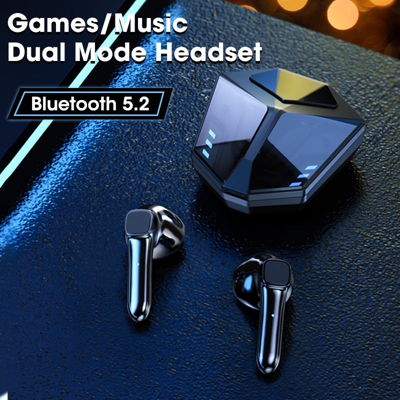 SE-59 Wireless Gaming Headphones Low Latency Bluetooth V5.2 8D Stereo Music Earphones with Microphone SE-59 Wireless Gaming Headphones Low Latency Bluetooth V5.2 8D Stereo Music Earphones with Microphone